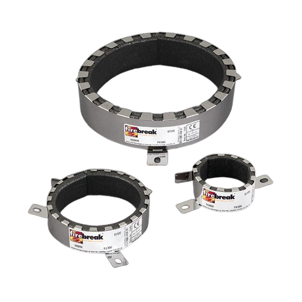 Firebreak FX300 Slimline Pipe Collars